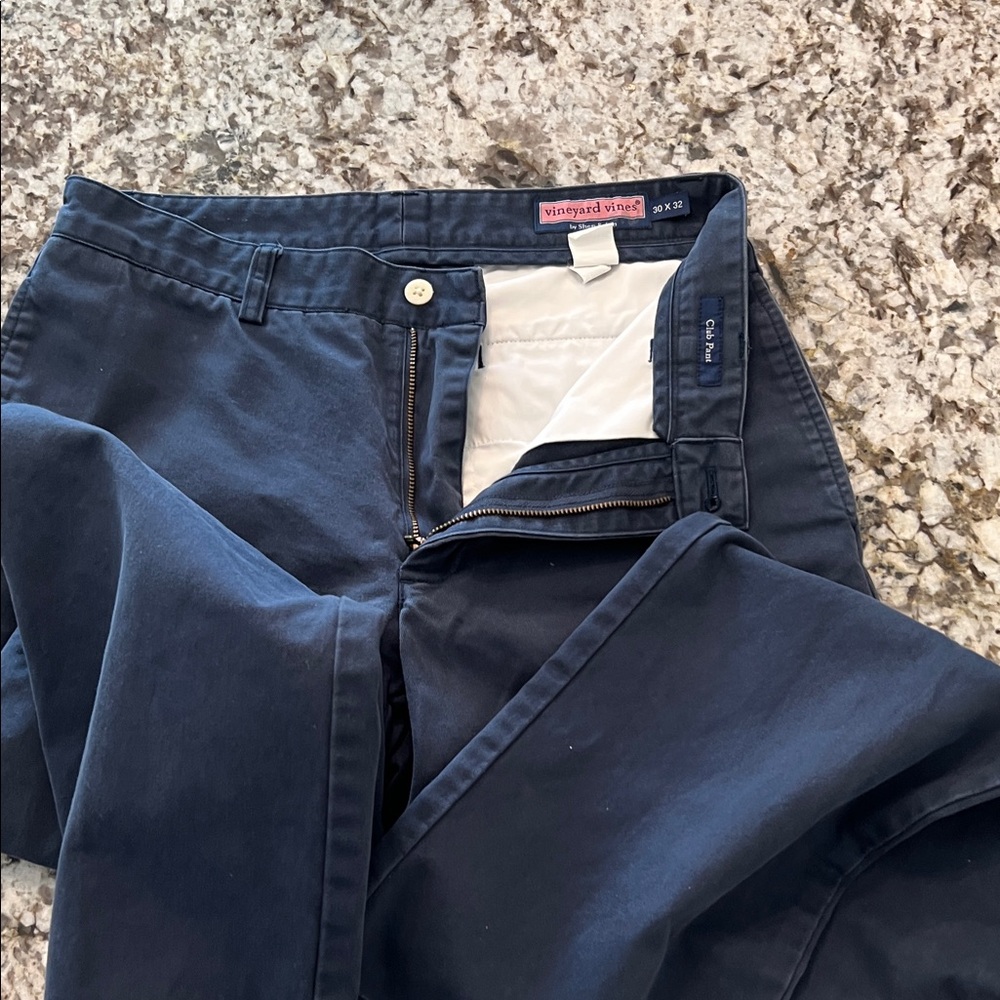 Vineyard Vines Men's Dark Blue Chinos